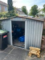 Metalen berging, Tuin en Terras, Tuinhuizen, Ophalen, 200 tot 400 cm, Zo goed als nieuw, Zonder ramen