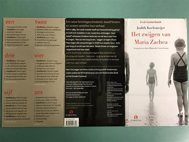 J. Koelemeijer - Het zwijgen van Maria Zachea, Boeken, Luisterboeken, Ophalen of Verzenden