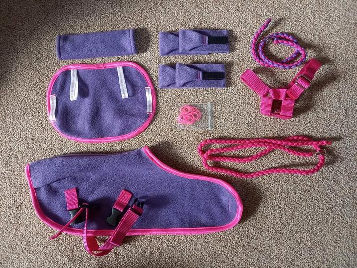 Dekenset XL zelfgemaakt past bij Crafty Ponies, Kinderen en Baby's, Speelgoed | Knuffels en Pluche, Nieuw, Paard, Ophalen of Verzenden