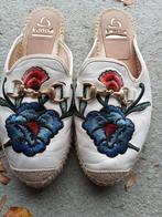 Kanna Espadrilles Muiltjes - Maat Onbekend, Wit, Kanna, Gedragen, Sandalen of Muiltjes