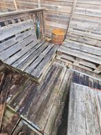16 oude pallets, Doe-het-zelf en Verbouw, Ophalen, Gebruikt, 50 mm of meer, Pallet