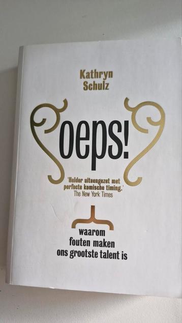 Oeps! Waarom fouten maken ons grootste talent is beschikbaar voor biedingen