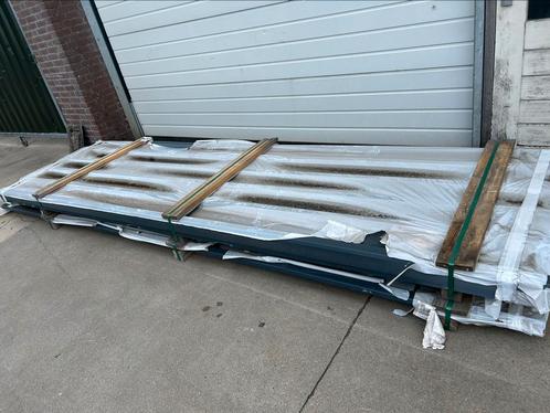 Damwandplaat, profielplaat, dakplaat, dakpaneel, ral 7016, Doe-het-zelf en Verbouw, Platen en Panelen, Zo goed als nieuw, Overige materialen