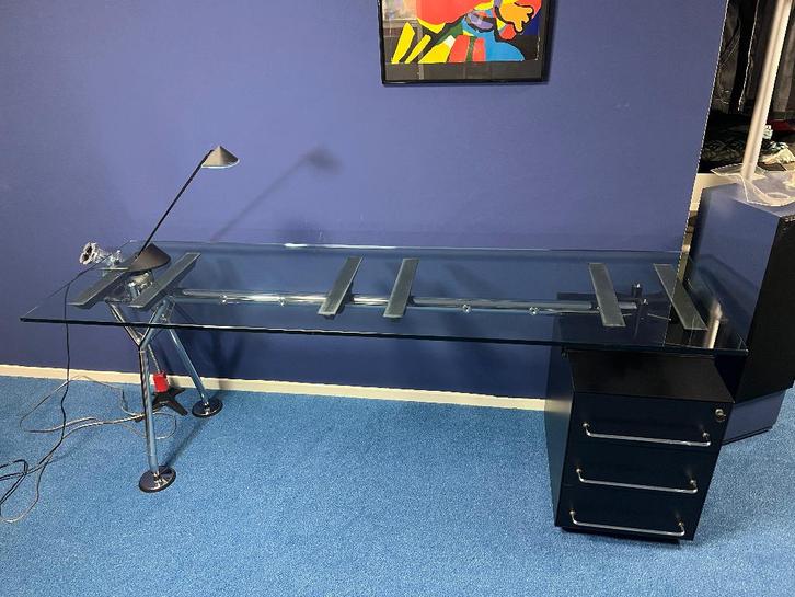 Tecno Nomos Bureau ( Sir Norman Foster), Huis en Inrichting, Bureaus, Gebruikt, Bureau, Ophalen