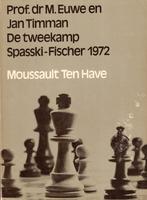 De tweekamp Spasski-Fischer 1972, Boeken, Gelezen, Max Euwe en Jan Timman, Ophalen of Verzenden, Denksport