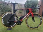 Tijdritfiets Giant Trinity maat M, Carbon, Zo goed als nieuw, Meer dan 20 versnellingen, 53 tot 57 cm
