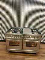 Luxe Boretti Fornuis met Gasoven & Multi oven 7 pits 120 cm, Witgoed en Apparatuur, Fornuizen, 60 cm of meer, Ophalen of Verzenden