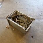 4 dikke staalkabels met lus  13 mm dik