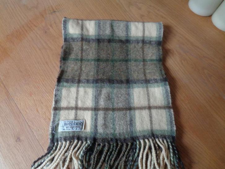 IRELAND lambswool  sjaal: 1.29 x 23 cm, Kleding | Heren, Mutsen, Sjaals en Handschoenen, Zo goed als nieuw, Sjaal, Overige maten