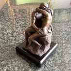 Beeld, brons, De Kus, Rodin, vintage, Ophalen