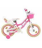 Kinderfiets 16 inch (4 tot 6 jr) voor meisjes roze, Fietsen en Brommers, Fietsen | Kinderfietsjes, Ophalen, Zo goed als nieuw