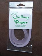 Quilling paper – papierfiligraanstroken 3mm lavendel, Hobby en Vrije tijd, Knutselen, Ophalen of Verzenden, Nieuw, Materiaal