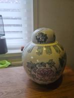 Vintage Chinese Gemberpot met Bloemmotief, Ophalen of Verzenden