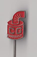 Maastricht CG Rood speldje, Gebruikt, Niet vindbaar, Niet vindbaar, Speldje of Pin