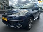 Citroen C-Crosser 2.4-16V Exclusive 7p Automaat Camera Leer, Beige, 4 cilinders, Blauw, 7 stoelen