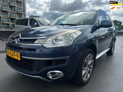 Citroen C-Crosser 2.4-16V Exclusive 7p Automaat Camera Leer, Auto's, Citroën, Bedrijf, Te koop, C-Crosser, 4x4, ABS, Achteruitrijcamera