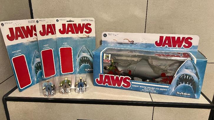 Jaws - SDCC 2015 plus figuren - FunkoX/Super7/ReAction, Verzamelen, Film en Tv, Zo goed als nieuw, Film, Actiefiguur of Pop, Ophalen