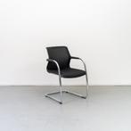 4 Vitra Unix Chair Zwart slede stapelbaar Nieuw, Huis en Inrichting, Niet ingevuld, Metaal, Niet ingevuld, Nieuw