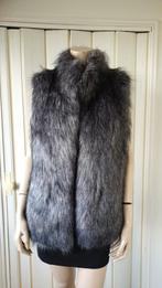 Angele faux fur bodywarmer maat free size tot L, Angele, Ophalen of Verzenden, Zo goed als nieuw, Grijs