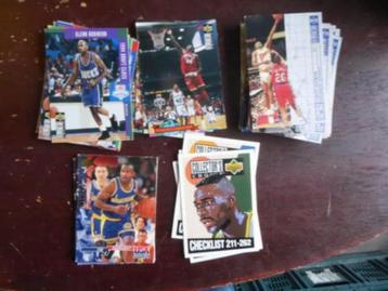 412 x nette enkele nba upperdeck, upper-deck 94 - 95 kaarten