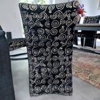 Te koop 2 eetkamerstoelen, Ophalen, Gebruikt, Twee, Zwart