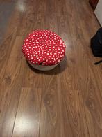 Leuke paddenstoel poef vd Efteling, Minder dan 50 cm, Rond, Ophalen of Verzenden, Zo goed als nieuw