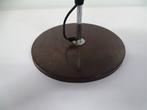 A6526. Chroom/Bruine Jaren 70 Vloerlamp, Huis en Inrichting, Lampen | Vloerlampen, Ophalen, Gebruikt