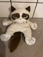 Grumpy Cat knuffel met zuignappen kat poes, Ophalen of Verzenden, Zo goed als nieuw