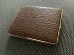 sigarettenkoker sigarettenhouder cigarette case leer, Verzamelen, Ophalen, Zo goed als nieuw, Overige typen