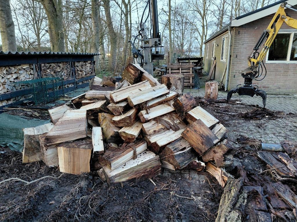 Haardhout, brandhout, Ophalen
