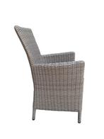 Tuinstoel Atlanta dining hoge rug Kubu Grey | min afname 4 s, Ophalen, Nieuw, Wicker