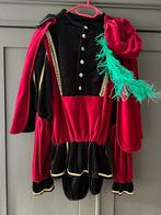 Luxe Pietenpak Fluweel Rood-Zwart maat 52, Ophalen of Verzenden, Zo goed als nieuw