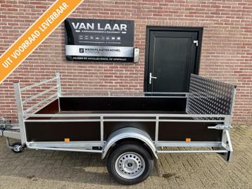 NIEUW Super degelijke bakwagen Kantelbaar + Laadklep. beschikbaar voor biedingen