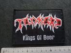 Tankard leuke kings of beer patch used379, Verzenden, Gebruikt, Kleding