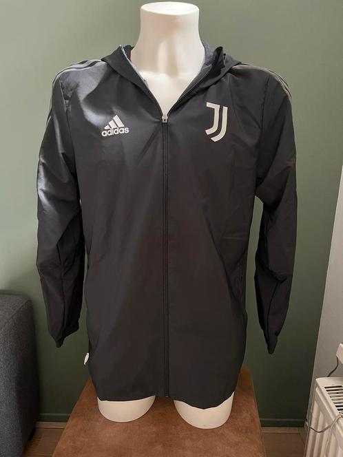 Zwart grijs Juventus Adidas trainingsjack M jacket zomerjas, Kleding | Heren, Sportkleding, Nieuw, Algemeen, Maat 48/50 (M), Zwart