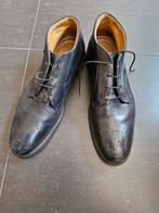 Schoenen voor mannen gemaakt van leer, Zwart, Emma, Ophalen of Verzenden, Zo goed als nieuw