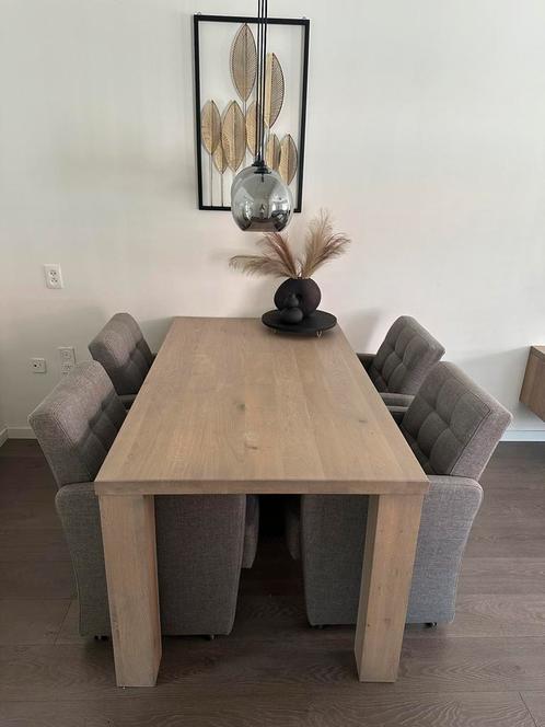 Eetkamertafel met stoelen Pronto, Huis en Inrichting, Complete inboedels, Ophalen of Verzenden