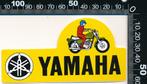 Sticker: Yamaha (Geel), Verzenden, Zo goed als nieuw, Auto of Motor
