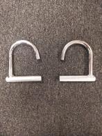 Metalen grips - Handgreep voor weerstandsbanden - Nieuwstaat, Ophalen, Zo goed als nieuw, Rug, Weerstandband