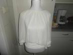 witte shirt, Ophalen of Verzenden, Zo goed als nieuw, Wit, Korte mouw