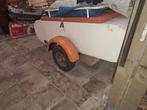 4 persoons tent en oldtimer aanhanger, Caravans en Kamperen, Caravans, Standaardzit, Tot en met 2, Particulier, 4 tot 5 meter