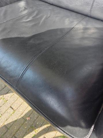 Ikea kivik zwart leren bankstel - afbeelding 4