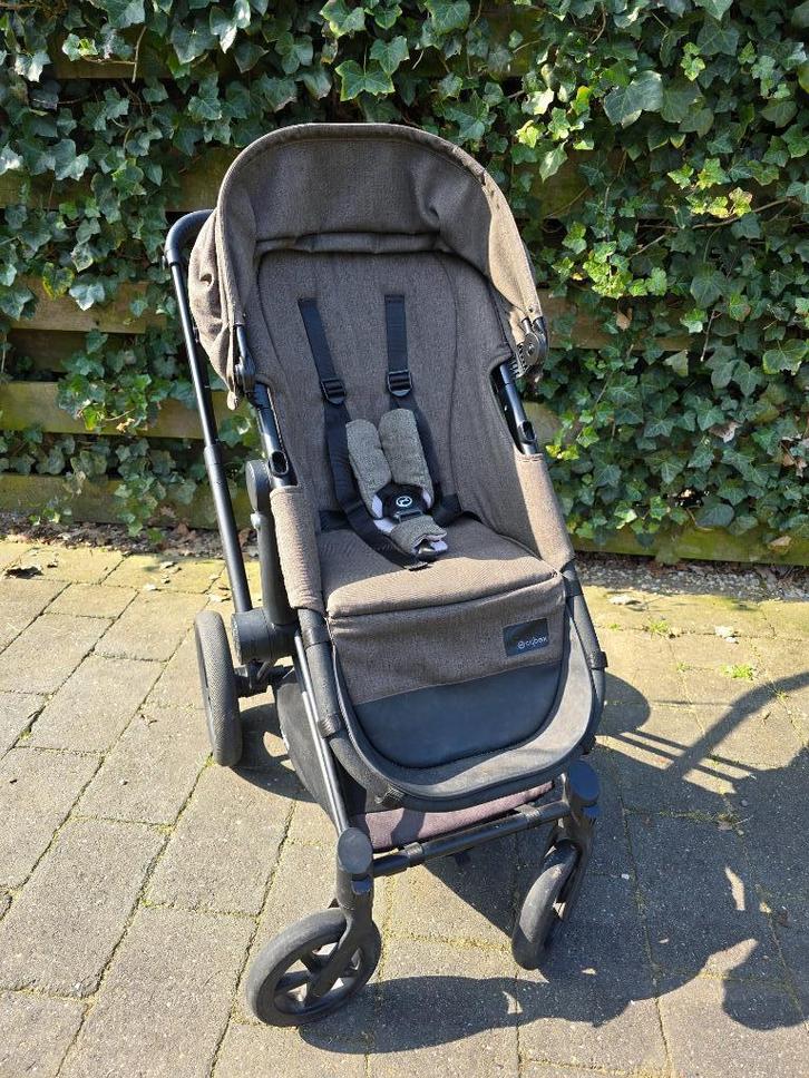 Wandelwagen Cybex Priam + autostoel Cybex Aton Q, Kinderen en Baby's, Kinderwagens en Combinaties, Gebruikt, Kinderwagen, Overige merken