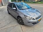 Peugeot 308 1.6 E-hdi 88 KW SW 2015 Grijs, Auto's, Peugeot, Voorwielaandrijving, 4 cilinders, 137 €/maand, Origineel Nederlands