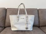 Witte Lederen Michael Kors Tas, Sieraden, Tassen en Uiterlijk, Ophalen of Verzenden, Zo goed als nieuw, Wit, Shopper