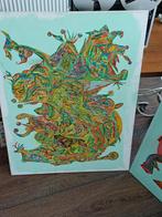 7 Schilderijen van Bert Peeters - Olieverf op Linnen, Ophalen