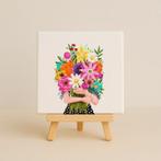 Wandtegeltje flowers, Ophalen of Verzenden, Nieuw