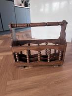 Antieke krantenhouder / tijdschriftenrek, Ophalen, Gebruikt