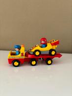 Playmobil 1.2.3 Raceauto met transportwagen - 6761, Kinderen en Baby's, Speelgoed | Playmobil, Ophalen of Verzenden, Zo goed als nieuw