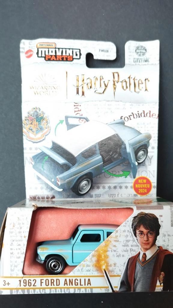 Ford Anglia Harry Potter 1:64 Matchbox Moving Parts Pol, Hobby en Vrije tijd, Modelauto's | Overige schalen, Zo goed als nieuw